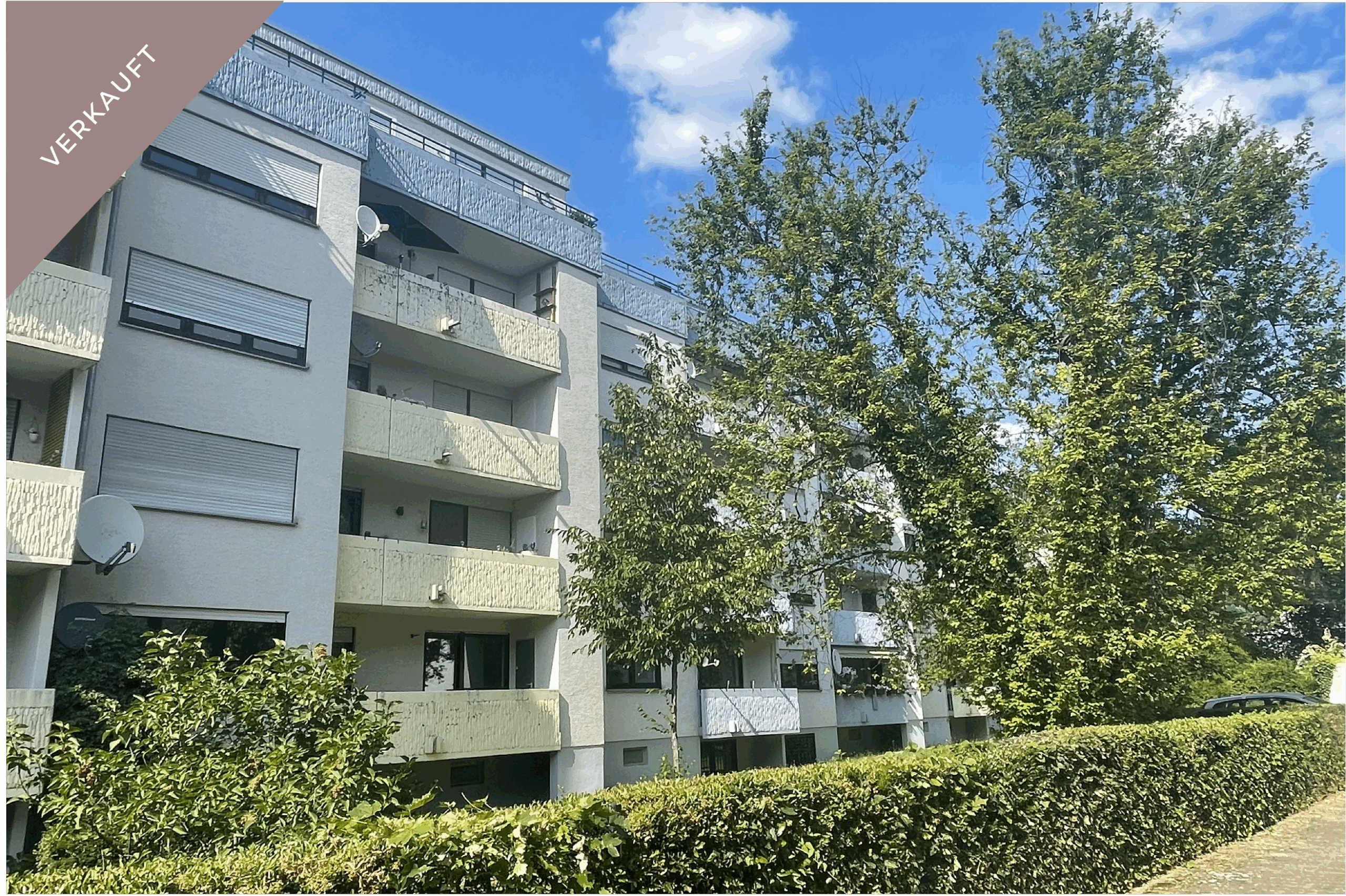 verkauft Geräumige 4-Zimmer-Wohnung mit Garten und Terrasse in Viernheim